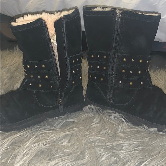 Ugg australia clovis boots w/ studded belt #3287 - Picture 2 of 4